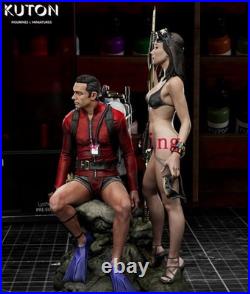 James Bond Thunderball 3D Printing Figure Unpainted Model Sculpture Blank Kit d