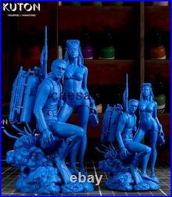 James Bond Thunderball 3D Printing Figure Unpainted Model Sculpture Blank Kit d