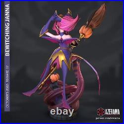 Janna League of Legends resin scale model kit unpainted 3d print