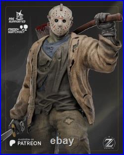 Jason Friday The 13th Resin Figure Unpainted/Painted 3D Print Model Kit Statue