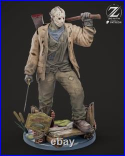 Jason Friday The 13th Resin Figure Unpainted/Painted 3D Print Model Kit Statue