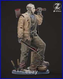 Jason Friday The 13th Resin Figure Unpainted/Painted 3D Print Model Kit Statue Jason Friday The 13th Resin Figure Unpainted/Painted 3D Print Model Kit Statue