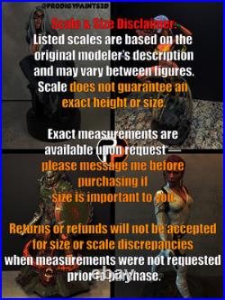 Jason Friday The 13th Resin Figure Unpainted/Painted 3D Print Model Kit Statue