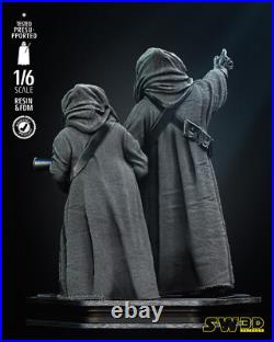 Jawas Action Figure, Iconic Star Wars Scavenger Collectible, Unpainted