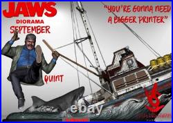 Jaws Diorama Resin Kit 1/20 Scale Orca Bruce Quint Brody 80-Piece Display Set