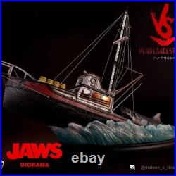 Jaws Diorama Resin Kit 1/20 Scale Orca Bruce Quint Brody 80-Piece Display Set