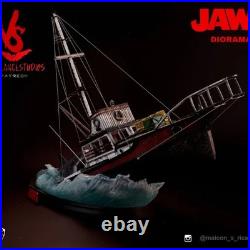 Jaws Diorama Resin Kit 1/20 Scale Orca Bruce Quint Brody 80-Piece Display Set