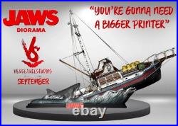 Jaws Diorama Resin Kit 1/20 Scale Orca Bruce Quint Brody 80-Piece Display Set