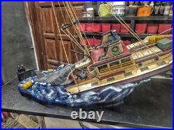 Jaws Diorama Resin Kit 1/20 Scale Orca Bruce Quint Brody 80-Piece Display Set