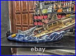 Jaws Diorama Resin Kit 1/20 Scale Orca Bruce Quint Brody 80-Piece Display Set