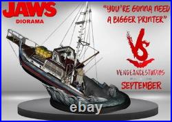 Jaws Diorama Resin Kit 1/20 Scale Orca Bruce Quint Brody 80-Piece Display Set
