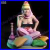 Jeannie 1/8 1/6 1/4 3D Print Model Kit Unpainted Unassembled 4 Version NSFW