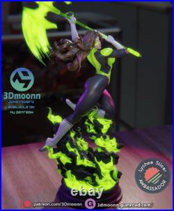 Jessica Cruz DC Fan Art Kit 18 Scale (9 inch) 3Dmoonn