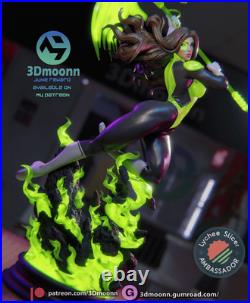 Jessica Cruz DC Fan Art Kit 18 Scale (9 inch) 3Dmoonn