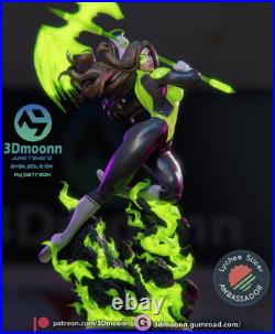 Jessica Cruz DC Fan Art Kit 18 Scale (9 inch) 3Dmoonn