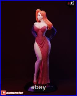 Jessica Rabbit 14 16 19 Garage Kit 3D Printed Red Dress Singer