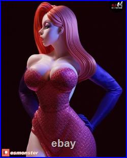 Jessica Rabbit 14 16 19 Garage Kit 3D Printed Red Dress Singer