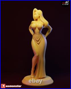 Jessica Rabbit 14 16 19 Garage Kit 3D Printed Red Dress Singer