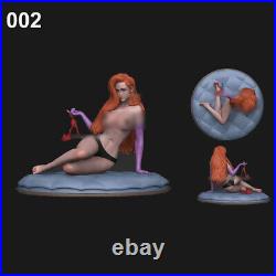 Jessica Sitting 1/6 3D Printing Model Kit Unpainted Unassembled NSFW GK
