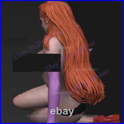 Jessica Sitting 1/6 3D Printing Model Kit Unpainted Unassembled NSFW GK