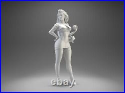 Jessie Japanese Sexy Anime Unpainted Unassembled GK 3D printed Resin Model Kit