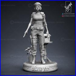 Jill Valentine Resident Evil 1 resin scale model kit unpainted 3d print