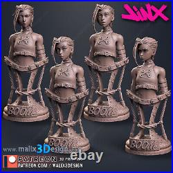 Jinx Busts resin scale model kit unpainted 3d print