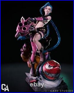 Jinx Sculpture (300mm)/3D Printed/Unpainted/Unassembled/CA3DArt