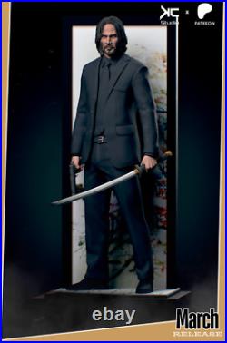 John Wick 3D Printed Figure, Assassin Collectible Statue, Unpainted John Wick 3D Printed Figure, Assassin Collectible Statue, Unpainted
