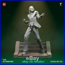 Joker Unpainted Resin Kits Model GK Figurine Statue 3D Print 1/6 30cm New
