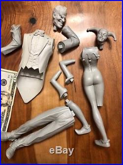Joker and Harley 2 figure resin model kit 1/6 scale DC Batman cover art