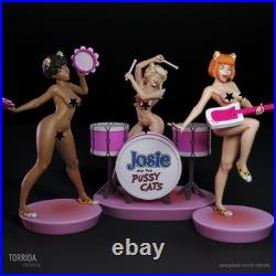 Josie and the Pussycats Fan Art Multi Part Resin Kit UNPAINTED