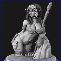 Jungle Lady 3D Printing Unpainted Figure Model GK Blank Kit New Hot Toy Stock