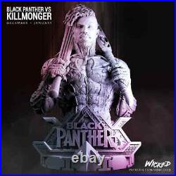 KILLMONGER Bust 14 Scale Marvel Avengers Black Panther Resin Model Kit Statue