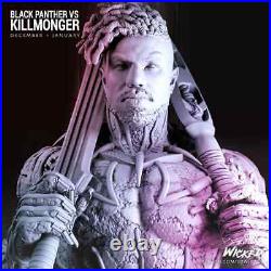 KILLMONGER Bust 14 Scale Marvel Avengers Black Panther Resin Model Kit Statue