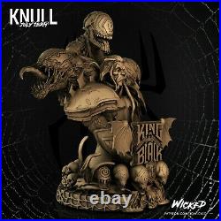 KNULL Bust 18 Scale Spiderman Venom Marvel Avengers Statue Resin Model Kit