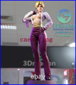KOF King 3D Printing Figure Unpainted Model GK Blank Kit Sculpture New Stock