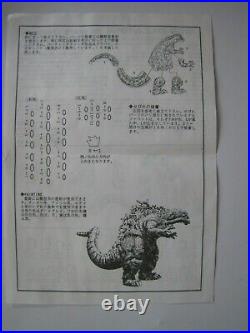 Kaiyodo Godzilla 1994 1/1000 scale resin model kit
