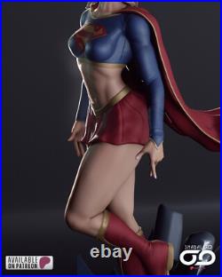 Kara Zor-El Supergirl Sexy Figure Model Statue 16 UNPAINTED UNASSEMBLED