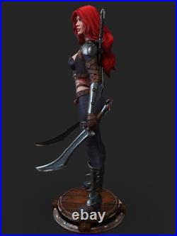 Katarina, Resin Model Kit Painted 3d Printed GK Statue Figure