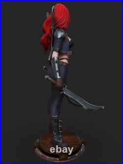 Katarina, Resin Model Kit Painted 3d Printed GK Statue Figure