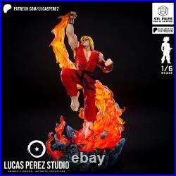 Ken Masters Resin Figure Unpainted/Painted 3D Print Model Kit Statue Ken Masters Resin Figure Unpainted/Painted 3D Print Model Kit Statue
