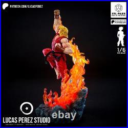 Ken Masters Resin Figure Unpainted/Painted 3D Print Model Kit Statue Ken Masters Resin Figure Unpainted/Painted 3D Print Model Kit Statue