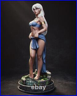 Kida 1/4 Unpainted GK Model 3D Printed Figure Unassembled Blank Resin Kits 49cmH