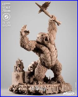 King Kong Diorama Sculpture Statue Model Kit Unpainted/Unassembled