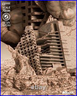 King Kong Diorama Sculpture Statue Model Kit Unpainted/Unassembled