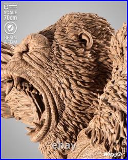King Kong Diorama Sculpture Statue Model Kit Unpainted/Unassembled