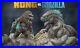 King Kong vs Godzilla Chibi diorama Resin model kit, super cute