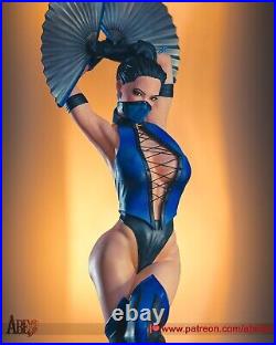 Kitana Unpainted Unassembled 3D printed Resin Model Kit GK2