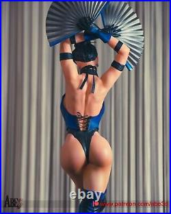 Kitana Unpainted Unassembled 3D printed Resin Model Kit GK2